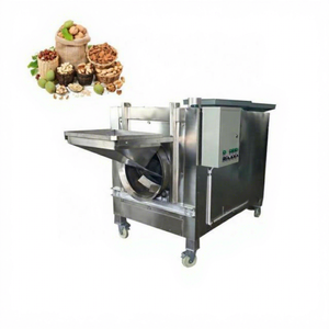 New Style Customized Automatic Continuous Nut Roasting <b>Machine</b> with Engine & Motor for Soybean and Wholesalers - Product Image 1