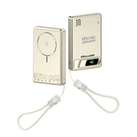DB31 15W Chargeur sans fil magnétique 22.5W PD avec câble détachable, support et fonction de charge de montre 5000/10000mAh
