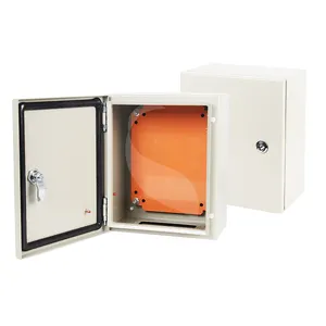 Manufactory 300*200*200 Power coating Corrugated Cold-rolled Steel Waterproof Metal Enclosure Electric Cabinet