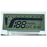 Haute qualité usine approvisionnement moto Segment LCD Display4.0V Yamaha FZ voiture compteur de vitesse LCD