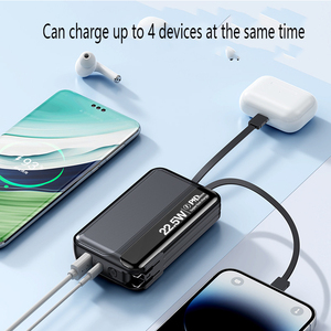 OEM 20000mAh piccolo potente Power Bank con 22.5W cavo di ricarica rapida funzione di ricarica rapida per iPhone15 10W/20W potenza di uscita - Product Image 2