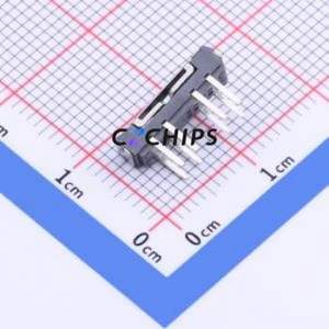 MK-23D38-G2 Slide Switch Through hole Component (THT) Switch Double Pole Three Throw Rectangle Pin Header PC Pin 13mm - Product Image 2