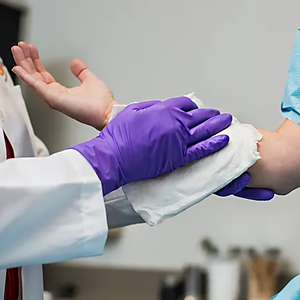 3.5 5 6 7 Mil Disposable Blue Black Pink Purple Medical Work Home Food Grade Powder-Free Pure Nitrile <strong>Gloves</strong> <strong>Box</strong> 100 Pieces - Product Image 5