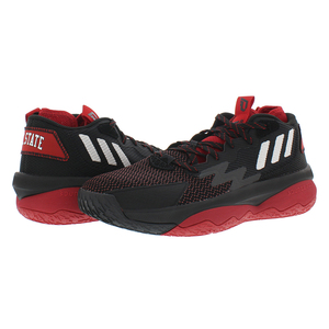 ADIDAS unisex SM Dame 8รองเท้าฟิตเนสและครอสเทรนนิ่งสีดำ/ แดง-ของแท้100% - Product Image 3