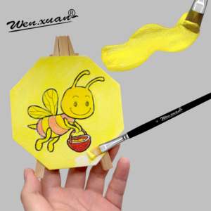 مجموعة ألوان أكريليك Wenxuan بتصميم جديد مكونة من 24 لونًا، ألوان مائية 25 مل، أصباغ أكريليك فنية غير سامة، مواد فنية للألوان المائية - Product Image 5