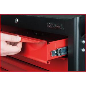 KS TOOLS ECOline NOIR/ROUGE Boîte à outils avec 7 tiroirs - Product Image 2