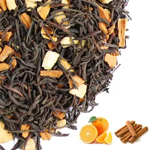 100% reiner gesunder Diät-Tee Schlankheit stee Aromatisierter Orangen-Zimt-Schwarztee