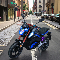 Moto électrique haute performance personnalisable avec batterie au plomb pour adultes – Vélo électrique à grande vitesse