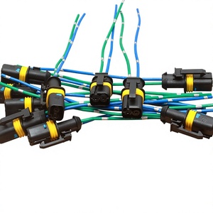 Arnés de cableado con relé automático para motor de arranque Bosch EFI, conector de repuesto de nailon, PVC y caucho - Product Image 3