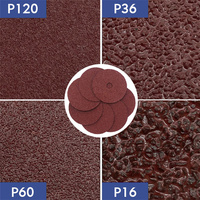 Disque de fibre abrasive, disque de fibre de meulage pour métal 100mm 125mm 180mm, toute taille