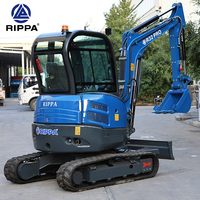 Livraison Gratuite – Mini-Excavatrices 3,5 Tonnes avec Moteur EPA, Mini-Excavatrices Domestiques 1 et 2 Tonnes, Petite Excavatrice Rippa à Vendre