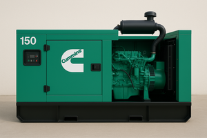 เครื่องกำเนิดไฟฟ้าแบบเงียบ 80KVA 2000KVA สำหรับอุตสาหกรรม ส่งออก กำลังไฟฟ้าสำรองสำหรับงานหนัก แบบเปิด ยี่ห้ออินเดีย มอเตอร์อุตสาหกรรม - Product Image 3