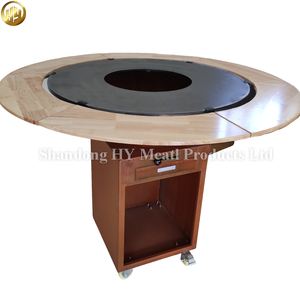 Grill de barbecue en acier corten de haute qualité, <span class=keywords><strong>grande</strong></span> plaque métallique, fête, foyer extérieur personnalisé, <span class=keywords><strong>brasero</strong></span> - Product Image 5