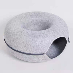 Cama para Gatos en Forma de Túnel, Cueva para Gatos de Fieltro de Doble Uso, Túnel de Juego Interactivo para Gatos de Interior - Product Image 6