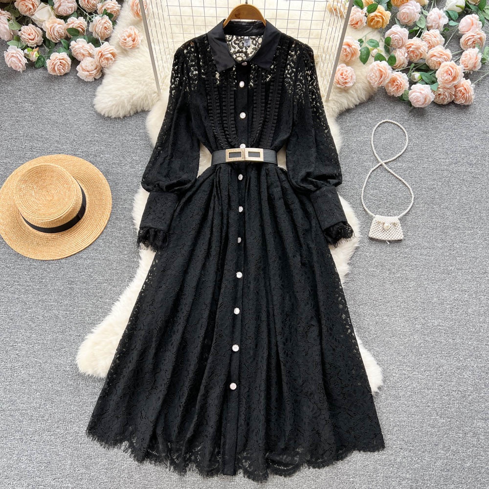 black tie plus size wedding guest dresses Black 1920s dress inspired by art deco fashion – LaVieDelight main image 1