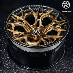 Cerchi in Lega Forgiata DW a 2 Pezzi, Finitura Oro, Multirazza 18-24 Pollici, Design Concavo per <span class=keywords><strong>BMW</strong></span> X3M X5 <span class=keywords><strong>X7</strong></span> Serie 5/7 E92 - Product Image 1