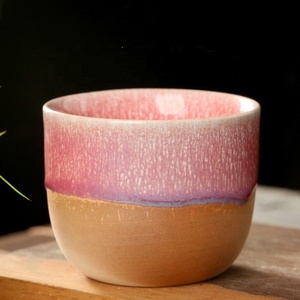 Tasse à café kung fu <span class=keywords><strong>en</strong></span> céramique bleu clair, de style <span class=keywords><strong>japonais</strong></span> créatif, pour le thé, la poterie traditionnelle, 4oz - Product Image 2