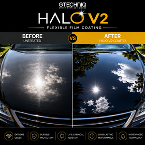 HALO v2 Flexible Ceramic Coating for PPF Vinyl 1000ml Hydrophobic Anti Yellowing <b>UV</b> Protection High Gloss Long Lasting - Product Image 4