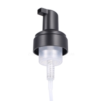 Botol Pompa Busa Kosmetik Hitam Kosong 4oz 100ml Botol Pompa Pembersih Busa Sabun dengan Dispenser Pompa Sabun Busa