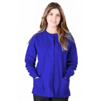 Manches longues gommages vestes jolie tenue douce infirmière sur manteau médecin hôpital personnel infirmier uniformes automne hiver vêtements de travail