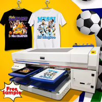 Imprimante DTG double station, imprimante jet d'encre DTG pour t-shirts, sweats à capuche, pantalons, imprimante textile avec 3 ou 4 têtes d'impression Epson I3200