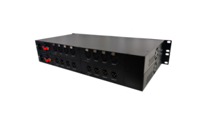 Bộ phát và thu âm thanh analog XLR đơn hướng/định hướng <span class=keywords><strong>8</strong></span> kênh sang cáp quang - Product Image 2