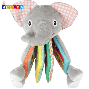 Libro de tela suave con animales creativos, no tóxico, para la educación temprana <span class=keywords><strong>y</strong></span> la interacción entre padres e hijos, ideal para niños. - Product Image 2