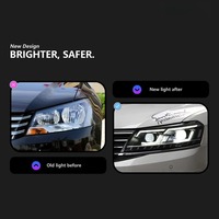 Passat B7 US Spec V5 2011-2015 DRL LED mise à niveau phares clignotants lampe frontale assemblage Signal Auto accessoires pour Volkswagen