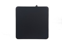 Meilleure Vente : Ensemble de Table à Manger Pliante Moderne 5 Pièces en Métal Noir pour la Maison et les Jeux d'Invités