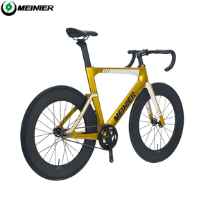 Vélo de piste en carbone MEINIER-TR646 avec roues 700c, pédalier simple vitesse en fibre 48T, et engrenage fixe – Le MEINIER-TR646 est un excellent rapport qualité-prix - Product Image 2