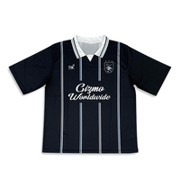 Kaus sepak bola pria, kaus sepak bola Vintage Tim Pemuda klasik kustom