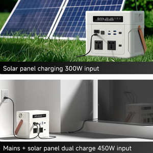 เครื่องจ่ายไฟพกพาพลังงานแสงอาทิตย์ 500W 1000Wh พร้อมระบบจ่ายไฟฉุกเฉินแบบชาร์จเร็ว - Product Image 5