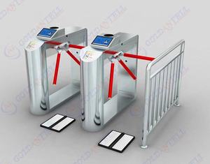 Testeur <span class=keywords><strong>ESD</strong></span> / Tourniquet semi-automatique bidirectionnel biométrique à empreintes digitales GAT-314 - Product Image 2