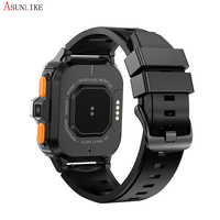 Reloj Inteligente PGD WATCH Square 4G Android, 4+64 GB, Cámara Dual, Tarjeta SIM, WiFi, GPS, Correa de Gel de Sílice para Hombre, Brújula, Monitor de Sueño, Calendario