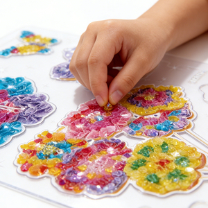 Kits de Arte Poke - <span class=keywords><strong>Manualidades</strong></span> de Flores Mágicas <span class=keywords><strong>para</strong></span> Niños de 4 a 12 Años, Regalos de <span class=keywords><strong>Cumpleaños</strong></span> y Navidad, Recuerdos de Fiesta, Poliéster y Cartón - Product Image 3