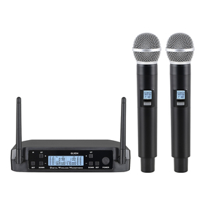 Glxd4 xách tay Micro không dây cầm tay năng động mic Vocal Micro không dây micro chuyên nghiệp không dây - Product Image 2