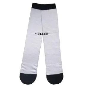 White Blank Sublimation Crew Socks Printable Sub Ready