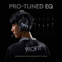 Logitech G PRO X 2 LIGHTSPEED Headset Gaming Nirkabel Driver Grafena 50mm Baterai 50 Jam untuk PC PS5 Switch Esports