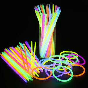 Nouveau bâton lumineux fluo, outil de fête mixte, lumière de fête nocturne, bâton lumineux, pack de bâtons lumineux avec connecteurs - Product Image 1