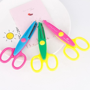 Bộ Kéo Cắt Cạnh Giấy Trang Trí Đầy Màu Sắc Kéo Trẻ Em Làm Đồ Thủ Công Cắt Kéo Thiết Kế Album Ảnh Cho Trẻ Em - Product Image 2