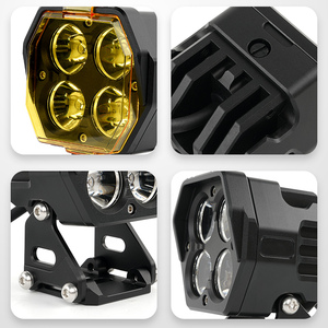 IP68 note étanche 3 pouces couleur blanche tout-terrain antibrouillard carré LED travail lumière camion mini conduite lumière pour suv bateau tracteur - Product Image 5