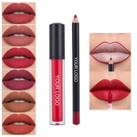 Kit de Rouges à Lèvres Mat Marque Privée Vente en Gros – 23 Couleurs, Longue Tenue, Waterproof – Comprend Rouge à Lèvres Végan et Crayon Contour des Lèvres