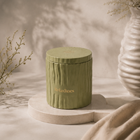 Bougie parfumée en céramique en forme de livre Relaxlines avec couvercle magnétique, boîte cadeau de luxe, parfum d'ambiance pour la maison, aromathérapie, cadeau de fête