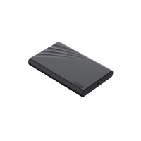 Caja Externa para Disco Duro de 2.5 Pulgadas, Adaptador USB 3.1 Tipo-C SATA para HDD/SSD, Caja de Plástico para Dispositivos USB C
