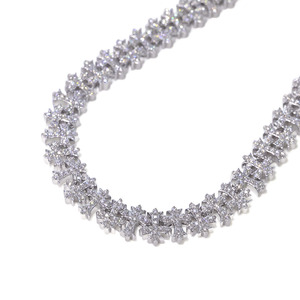 Pulsera Nuoya <span class=keywords><strong>de</strong></span> 8 MM con Diseño <span class=keywords><strong>de</strong></span> Cruz Brillante Bañada en Plata, Cadena <span class=keywords><strong>de</strong></span> Eslabones <span class=keywords><strong>de</strong></span> Moda <span class=keywords><strong>para</strong></span> <span class=keywords><strong>Hombre</strong></span> <span class=keywords><strong>y</strong></span> Mujer, Joyería Fina - Product Image 3