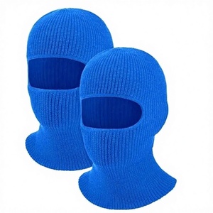 Masque de ski léger et respirant de haute qualité avec logo personnalisé, balaclava à 3 trous, polyester pour l'hiver et les activités de plein air 2024 - Product Image 1