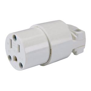 Linsheng NEMA 5-15r thẳng lưỡi cắm nối đất loại mở rộng dây kết thúc Nam 15 amp 125 Volt nặng thay thế cắm bộ - Product Image 1