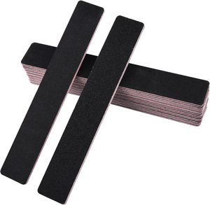 Lima de Uñas Rectangular Negra 100/180, Lima de Uñas Personalizada 80/100/180/240 - Product Image 3