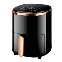 Oven Listrik Multifungsi Bebas Minyak Kapasitas Besar 3.5L Pemanas Otomatis Penuh 1200W Penggunaan Rumah Tangga Air Fryer