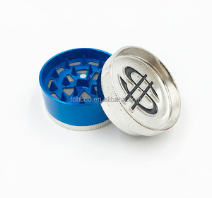 Molinillo de Hierbas y Especias de Aleación de Zinc de 51 mm, Triturador de Metal de 3 Piezas, Molinillo Manual para <span class=keywords><strong>Tabaco</strong></span> y Especias - Product Image 5